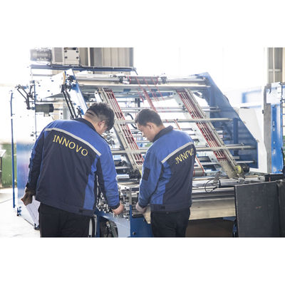 Automatic Detection Of Top And Bottom Paper High Speed Flute Laminator Machine