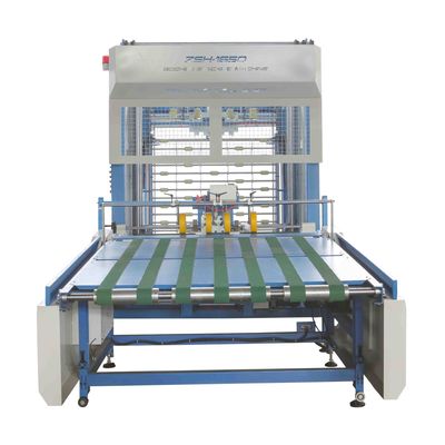 300gsm-10mm Automatic Flute Laminating Machine Corrugated Paperboard Paper Laminator With 2200mm Stacker