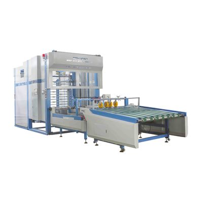 Auto 1500mm Sheet To Sheet Laminating Machine Corrugated Cardboard With Turner And Stacker