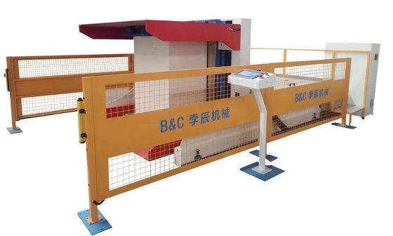 Automatic Paper Pallet Pile Turner Machine 170*120cm With Aligning And Dust Removing