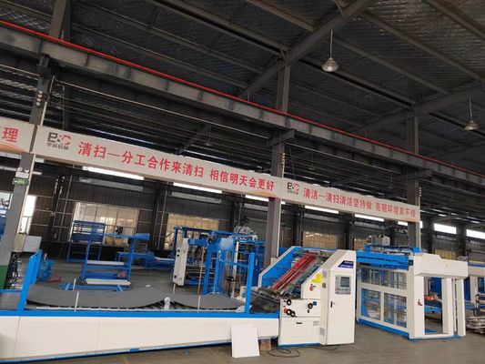 ZGFM Series 1500mm Flute Laminating Machine Automatic Sheet To Sheet For Corrugated Cardboard