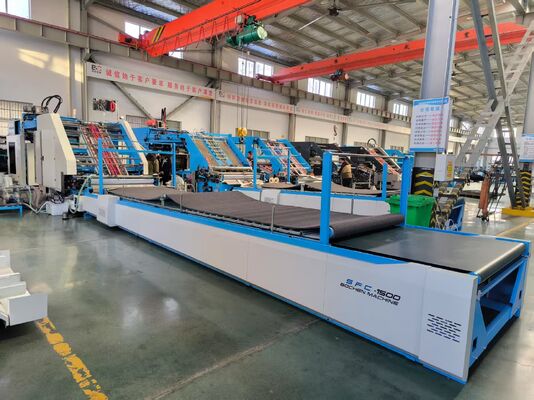 Sheet To Sheet Laminating Machine for Producing Laminated Corrugated Paper Products from 2 Layer up to 7 Ply with Servo Control