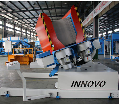 1300mm Automatic Paper Stacker Pile Turner Machine With Aligning And Dust Removing