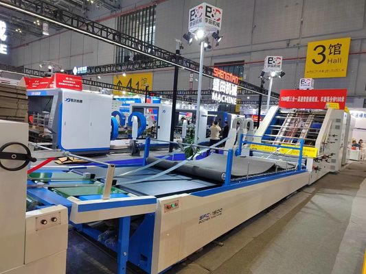 High Speed Laminating Corrugated Paperboard Flute Laminator Machine 1500*1500MM