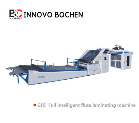 GFS1700 Flute Laminator Machine With Video Monitoring & Order Memory Function