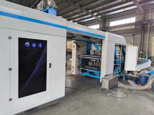 SFC 2200 5 Ply 180 Gsm Corrugated Box Online Automatic Pasting Flute Lamination Machine