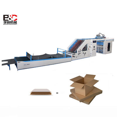 Servo Type 5 Ply Automatic Flute Laminating Machine For Corrugated