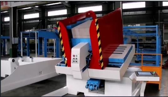 3min/round pallet airing Automatic Paper Dust Removing Aligning Pile Turner Machine