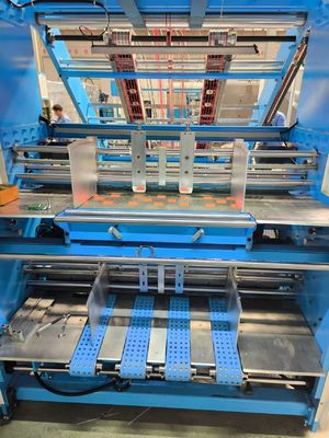 High Speed Sheet To Sheet 5 Ply Servo Laminating Machine For Corrugated Paper With Automatic Correction And Servo Control Technology