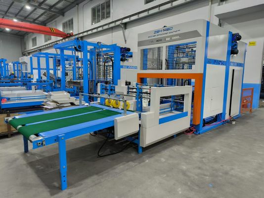 Fully Automated Flip Flop Pallet Stacker for Corrugated Board 12000PCS/Hour