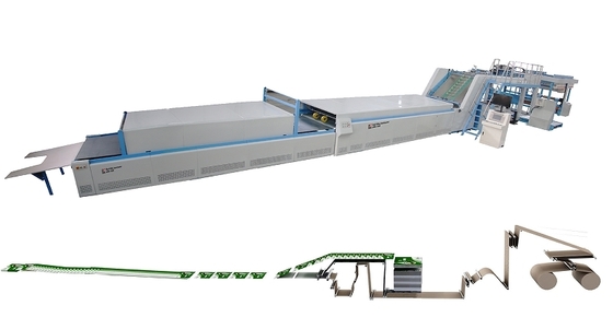 GSL Reel to Sheet Litho-Laminator for Cardboard 150m/min