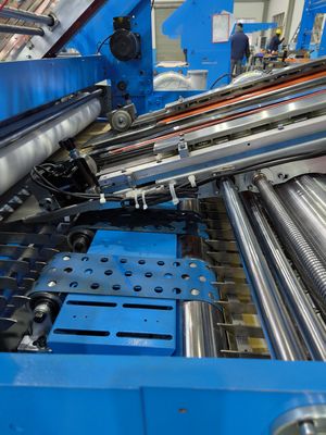 Electrical Driving 5ply Sheet To Sheet Laminating Machine for 300gsm-10mm Cardboard and B E FLUTE