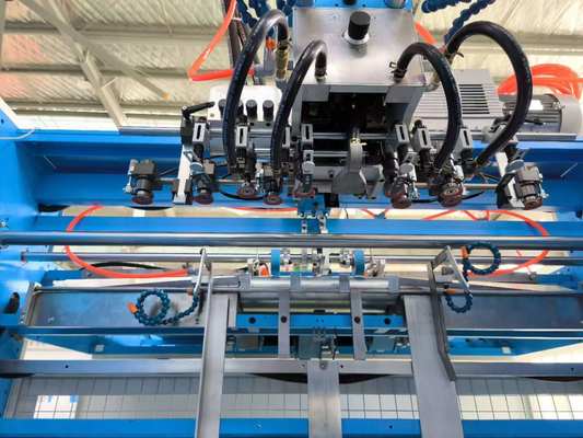 Reel To Sheet Bottom Paper Roll Feeding Automatic Flute Litho Laminator Machine With Flip Flop Stacker Line