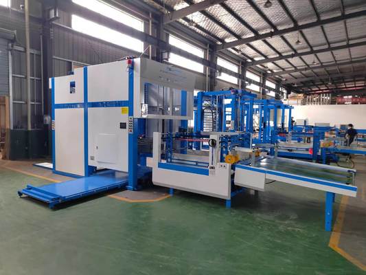 Reel To Sheet Bottom Paper Roll Feeding Automatic Flute Litho Laminator Machine With Flip Flop Stacker Line