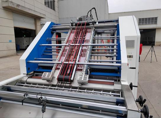 Electric Power System Automatic Flute Laminator Machine Designed for Top Paper Thickness 150 to 800gsm and Minimum Sheet Size 400X380mm