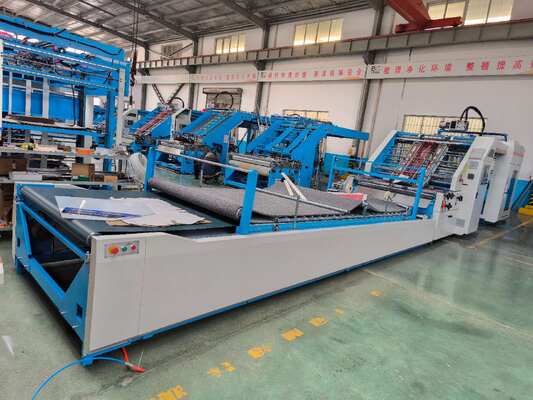 Automatic Flute Laminator Machine Supporting High Volume Corrugated Paperboard Lamination and Litho Laminating Production