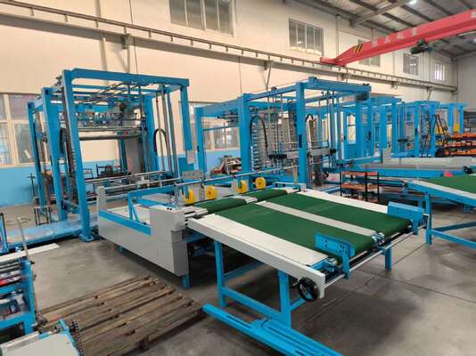 Auto Flip Flop Stacker Machine designed to improve corrugated cardboard production by automating paper counting turning and stacking processes