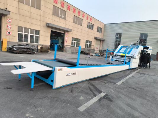 Automatic Servo High Speed Flute Laminator Laminating Machine For Corrugated Cardboard Packaging 200m/Min