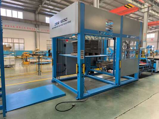 Auto Flip Flop Stacker Machine Supporting Flute Laminating Packaging Lines with Automated Paper Handling and Stacking Solutions