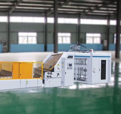 Intelligent Automatic Flute Laminator Machine 1900x1900mm With Shield CE