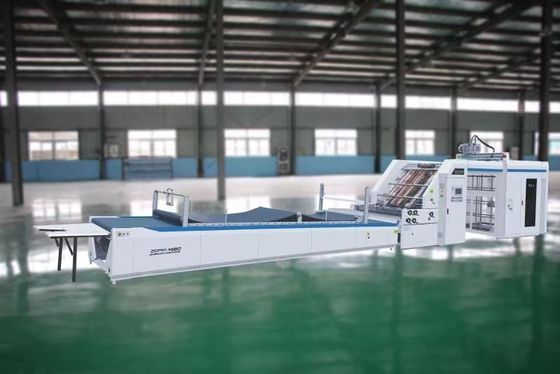 Automatic Servo Motor High Speed Flute Laminator Machine Corrugate Cardboad Mounting Machine