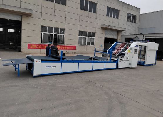High Speed Automatic Flute Lamination Machine 1450mm 1650mm 22kw Corrugated Board Cardboard Paper