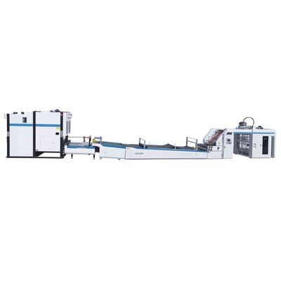 1500mm Intelligent High Speed Automatic Cardboard Laminating Machine Turner Stacker