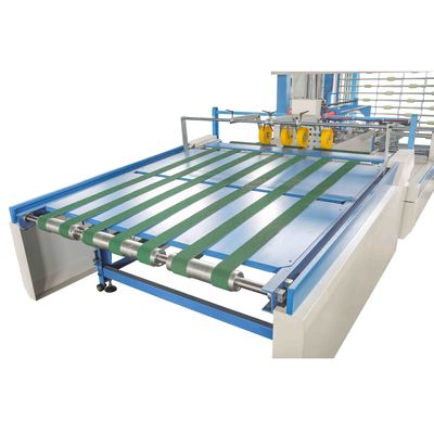 Carton Box 1900mm Automatic Flute Cardboard Paper Machine With Flip Flop Stacker