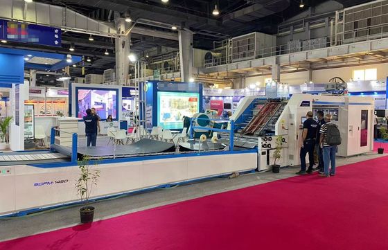 Sheet To Sheet Corrugated Laminating Machine Corrugated Paper Box Making Machine