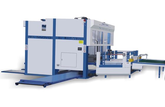 Litho Laminator Used Auto Flip Flop Pallet Stacker Machine For Corrugated Board