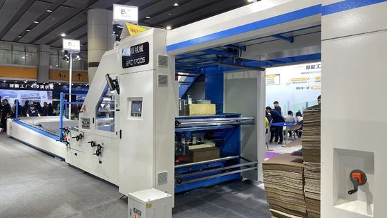 Servo 5 Ly Corrugated Corrugated Sheet To Sheet Laminating Machine 150m/Min High Speed