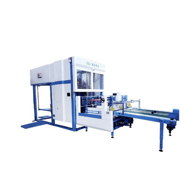 DS Automatic Double Piles Flip Flop Stacker Machine Accessory With Flute Laminator