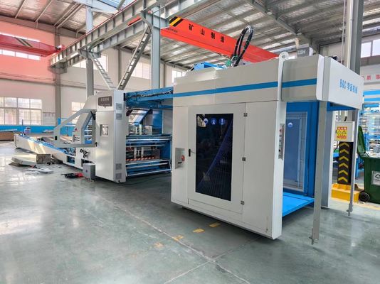 High Speed 5 Ply Servo Controlled Sheet To Sheet Laminating Machine For Corrugated And Cardboard Combination