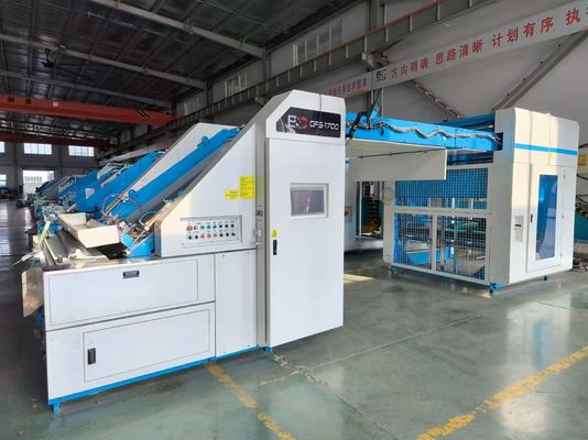 GFS 200m/Min High Speed Flute Laminator Machine Overlap Feeding And Servo Control For Board Curved Corrugated