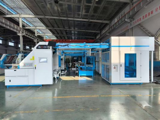 Overlap Feeding and Servo Control High Speed Flute Laminator Machine for Curved Corrugated Board with Advanced Technology