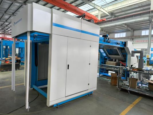 Advanced Technology High Speed Flute Laminator Machine With Large Stainless Steel Anilox Roller And Circulating Glue System